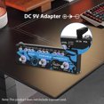 thumbnail image 4 of yeacher ROWIN DAP-2 Multi-Effects Pedal for Electric Guitar with Echo, Ensemble, and Overdrive Modes, Compact Digital Footswitch, 4 of 6