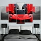 thumbnail image 1 of 5 Cuadros Decorativos Ferrari Rojo Puertas Abiertas Canvas Listo Para Colgar Jungle Art Impresion Tela Arte, 1 of 8