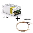 thumbnail image 1 of DC Stabilized Power Supply 12V 15W Lighting Transformer Switching Power Suply Strip Switch LED Driver Adapter 40cm Led Strip Kit , Safe and Stable, 1 of 6