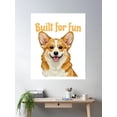 thumbnail image 2 of Built For Fun! Poster Wall Art, Modern Wall Decor, 8x12 UNFRAMED, 2 of 3