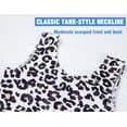thumbnail image 4 of Domusgo Girls Gymnastics Leotards Black Leopard Size 4t 5t Kids One-Piece Bodysuits, 4 of 6