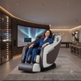 thumbnail image 2 of Full Body Massage Chair with Zero Gravity, Heated Back & Legs, 20 Airbags, Bluetooth, Shiatsu Recliner for Home, 2 of 9