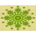 thumbnail image 1 of Ahgly Company Machine Washable Indoor Rectangle Transitional Pistachio Green Area Rugs, 2' x 3', 1 of 7