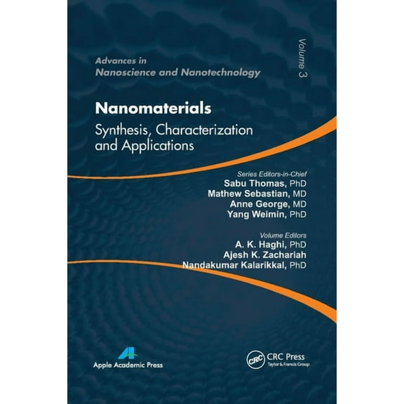 Advances in Nanoscience and Nanotechnolo Nanomaterials: Synthesis, Characterization, and Applications, (Paperback)