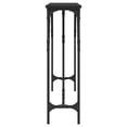 thumbnail image 3 of vidaXL Console Table Black 140x23x75 cm Engineered Wood, 3 of 5