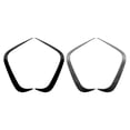 thumbnail image 3 of 2 Pcs Car Rear Bumper Wind Blade Spoiler Trim Cover Accessories For BMW 2 Series M2 F87 Coupe 2016-2021, 3 of 7