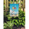 thumbnail image 3 of Printtoo Light Blue Hello Summer Beach Camping Flags For Campers Double SidedFlagOutdoor Decor Sign CampsiteFlag, 3 of 4