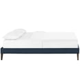 thumbnail image 4 of Modway Tessie Full Fabric Bed Frame with Squared Tapered Legs in Azure, 4 of 6