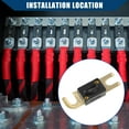 thumbnail image 2 of 5 Pcs ANS Fuses 200A Audio CD AFS Fuse Bolt on Fuse for Car Motorcycle Boat Durable Brass, 2 of 7