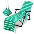 thumbnail image 3 of Daisyyozoid Housse de Chaise à Rayures en Gros Serviette de Plage Imprimée, 3 of 3