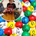 thumbnail image 2 of 75pcs Ticket Toy Number Picking Machine Small Lottery Bingo Game Shake Entertainment Board Party, 2 of 8