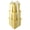 Ivory, variant on Homeford Nested Square Gift Boxes, Natural Kraft Brown, 5-inch, 6-inch, 7-inch, 3-piece, 1.5-inch Antique Gold Satin Ribbon