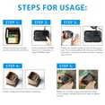 thumbnail image 2 of Solar Driveway Alarm Wireless Outside 1800ft Range, Outdoor Motion Sensor & Detector Driveway Alert System with Rechargeable Battery/Weatherproof/Mut, 2 of 8