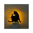 thumbnail image 5 of Creative Light-controlled Sound Control Night Light Silhouette Lamp Wall Lam, 5 of 11