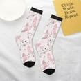 thumbnail image 4 of Goofa Cute Piggy Ballerina Pattern Children's Crew Socks, Kids' Daily Wear and Sports Socks, Breathable Socks, Sports Socks, Moisture-Wicking Socks for Children, 4 of 6