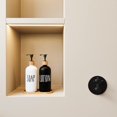 thumbnail image 3 of Dispensador de loción Aeakey, de cristal, recargable, color negro mate, 3 of 6