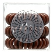 Invisibobble The Traceless Hair Ring - 'Original' - Pretzel Brown - 3 Pack
