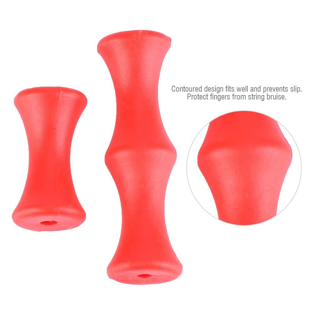 Silicone Archery Finger Saver Quickshot Bowstring Finger Guard f/ Bow Hunting 