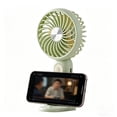 thumbnail image 6 of Lenkho Mini Handheld Fan with Stand, 2-in-1 Portable & Desktop Fan, USB Rechargeable Personal Cooling Fan, Compact Small Fan for Home, Office, Outdoor & Travel, 6 of 8