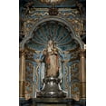 thumbnail image 2 of Kaveney, Wendy 10x14 White Modern Wood Framed Museum Art Print Titled - Statue of Mary in Basilica Cathedral, Lima, Peru, 2 of 4