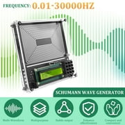 Schumann Waves Resonance Generator 0.01Hz to 30000Hz Adjustable Sine Wave Resonance Generator 7.83Hz Ultra Low Frequency Generator Portable Square Wave Generator for Relaxation