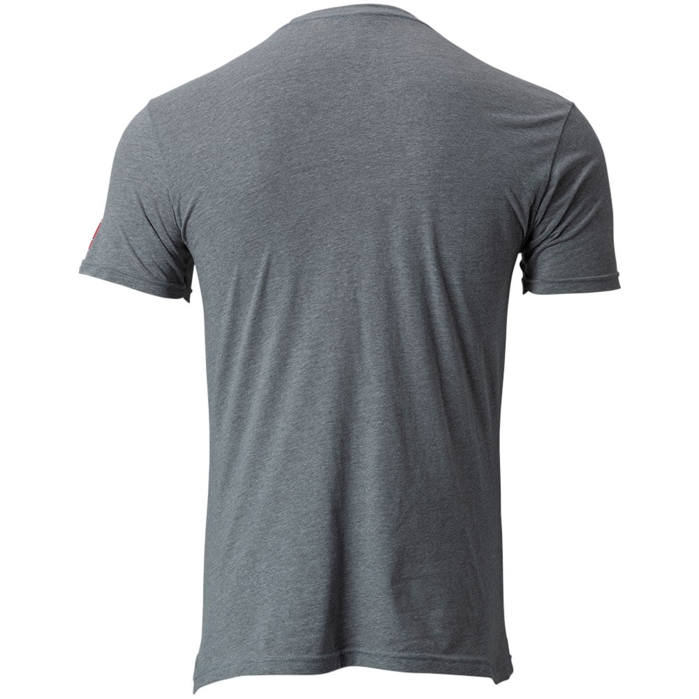 Rawlings Men's Oval USA Baseball T-Shirt Grey S