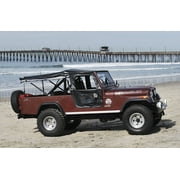 Bestop 5140301 Tigertop Black Fabric Soft Top for UTV Jeep Willys CJ