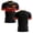 Black, variant on 2026 National Team Soccer Boys Breathable Polyester V-Neck for Kids with Play and Vacation
