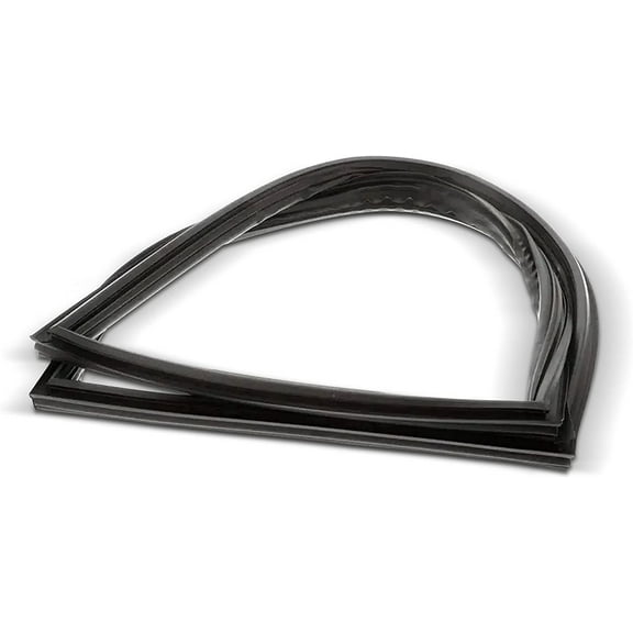 Whole Parts Refrigerator French Door Seal Gasket Assembly, Black Color, Part# W10436253 - Replacement & Compatible with Some Amana, Kenmore, Jenn Air, Kitchen Aid, Maytag and Whirlpool Refrigerators