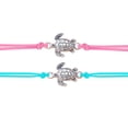 thumbnail image 4 of SUSHANG Turtle Back To School Bracelet 2PCs Turtle Bracelet Back To School Gift Bracelet Plus Card Back To School Gifts Mother Daughter Bracelet Set for 2 First Day of School Bracelet, 4 of 9