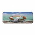 thumbnail image 1 of Coastal Computer Mouse Pad, on Jetty Summer Sky Sunshine Exotic Hot Tropical Weather on the Seashore, Rectangle Non-Slip Rubber Mousepad Large, 31" x 12" Gaming Size, Multicolor, by Ambesonne, 1 of 2