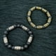 thumbnail image 4 of Pulsera para hombre Pulseras de cuentas con dijes para regalar Bronce, 4 of 6
