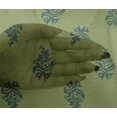 thumbnail image 4 of oneOone Viscose Chiffon Fabric Leaves & Floral Block Print Sewing Fabric BTY 42 Inch Wide, 4 of 5