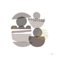 thumbnail image 2 of Pela 12x12 White Modern Wood Framed Museum Art Print Titled - Crowded Forms grey III, 2 of 4