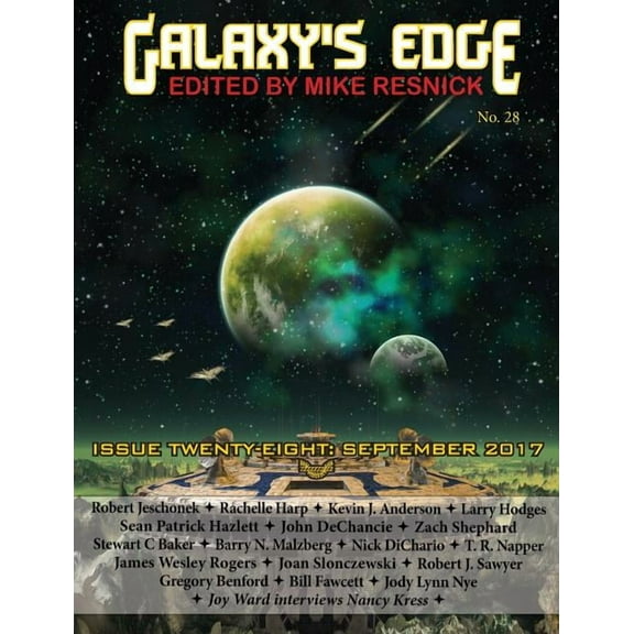 Galaxy's Edge Magazine: Issue 28, September 2017, (Paperback)