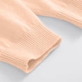 thumbnail image 5 of DJDLJWCJ Toddler Girls Cardigan Sweater Long Sleeve Knit School Uniform Sweater Loose Fit Button Down Cardigan Outerwear Pink Size 4T, 5 of 10