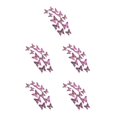 thumbnail image 1 of Transemion Glitter And Exquisite Stickers For Amazing Home Decor With Butterflies Various LK12 Rose Red 5Set, 1 of 6