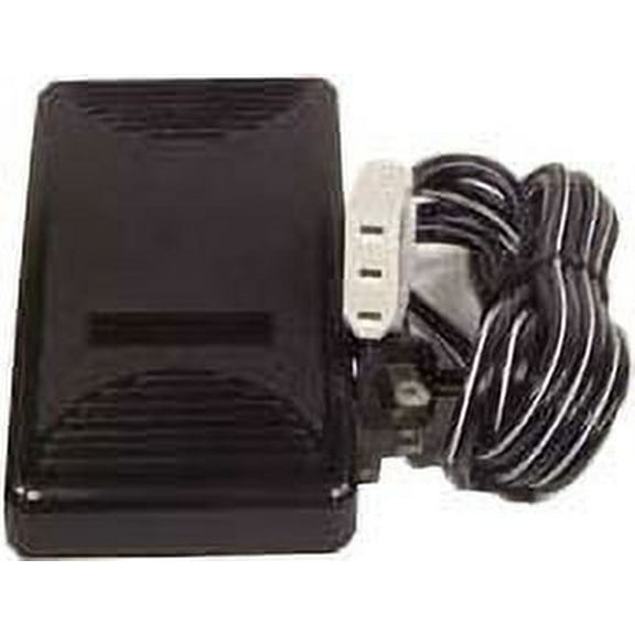 Janome Mylock Serger and Older Sewing Machine Foot Control