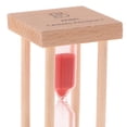thumbnail image 4 of kusrkot Wooden Hourglass Clock Toothbrush Kitchen Cook Game Red, 4 of 9