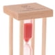 thumbnail image 4 of Hermoso reloj de arena de 5 minutos, temporizador de cepillo de dientes de vidrio, temporizador de té, temporizador de huevos para rojo, 4 of 9