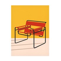 Trademark Fine Art Rosi Feist Wassily Chair Marcel Breuer Canvas Wall Art
