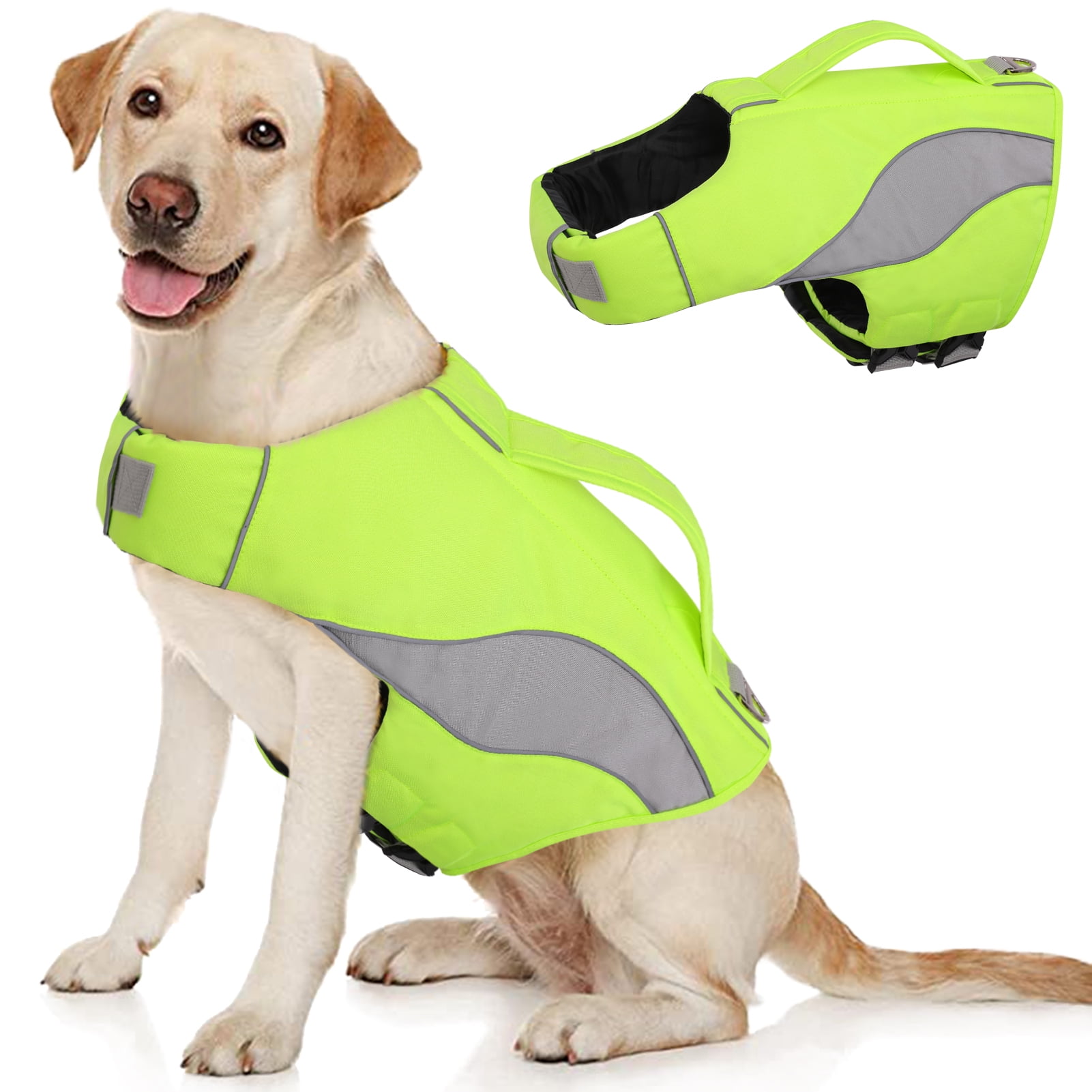 Pet Safety Vest Dog Cat Life Jacket Preserver Puppy Large Swimming Cute Jacket P 