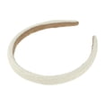 thumbnail image 5 of Unique Bargains 1 Pc Exquisite Thin-edged Woven Straw Headband White, 5 of 6
