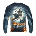 thumbnail image 2 of Happy Halloween Basset Hound Witch Pumpkins Bats All Over Print 3D Sweatshirt Unisex Merch Bassets Dog Breed Lovers Gifts Idea - 13012, 2 of 6