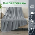 thumbnail image 6 of Gogreen Official Cooling Comforter Gray Bamboo Rayon Bed Blanket, Queen 90" x 90"- Eco-Friendly, 6 of 12