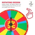 thumbnail image 4 of Roue de Prix Murale Ronde Roue de Tirage Roue Rotative Jeu Accessoire de Fête, 4 of 8