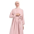 thumbnail image 3 of Dusty Rose - Modest Dress - Refka, 3 of 5