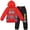 Red/black, variant on Blaze and the Monster Machines Little Boys Pullover Hooded Outfit Set
