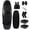 F0 Black (2 batteries), variant on XRELIATECH Carbon Fiber High-Speed Electric Surfboard,14 KW Water Jet Surf Board,Max Speed 55 KM/h,Battery Life 60 Min,IP67 Waterproof,Electronic Surfboard for Adult,Custom Design Pattern