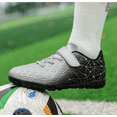 thumbnail image 4 of Kids Soccer Cleats for Boys Girls Soccer Shoes Firm Ground Youth Lightweight Athletic Training Football Cleats for Little/Big Kid, 4 of 6